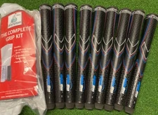 9 X Jumbomax JMX Ultralite Medium Golf Grip and Brampton DIY Grip Kit