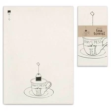 "Don't Mess with My Tea" Tea Towel - Set of 4 - Was $32.99 NOW $22.99