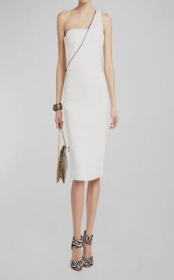 Tom Ford Women's White Silk Side Zipper One-Shoulder Sheath Dress Size 44 | eBay Tom Ford Women's White Silk Side Zipper One-Shoulder Sheath Dress Size 44 | eBay