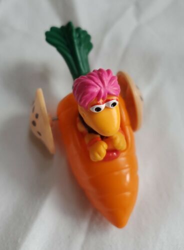 Lot 4 Voitures Légumes Fraggle Rock Henson McDonald's USA 1988 - Collector Vintage 80s