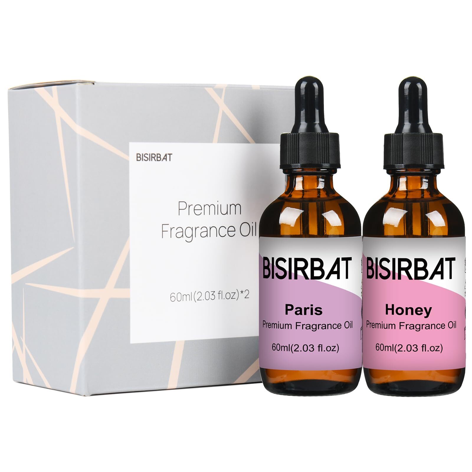 Fragrance Oil Set Ladies, Paris&Honey - Blend Essential Oils for Home, for Ar...