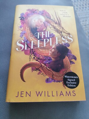 The Sleepless Waterstones Exclusive Signed Edition | Sprayed Edges | New