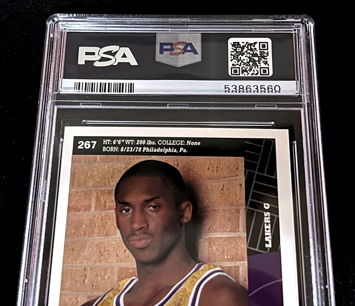 1996 KOBE BRYANT #267 • PSA MINT 9 • UPPER DECK COLLECTOR'S