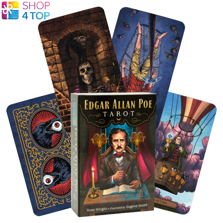 Thumbnail - Edgar Allan Poe Tarot Karten Deck Und Buch Set Llewellyn Esoterisch