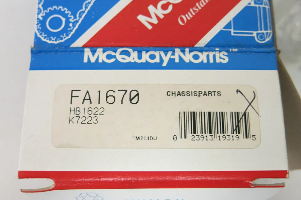 Стабилизатор подвески McQuay-Norris передняя втулка подходит для Dodge (FA1670) - Изображение 2 из 2