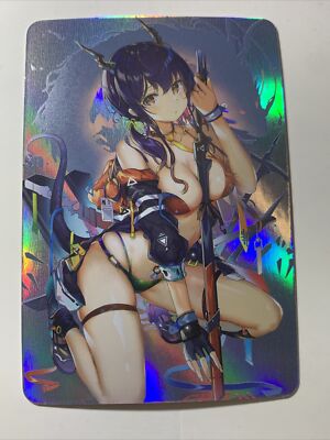 Ch en Chen Arknights Swimsuit Sexy ACG Goddess Story Waifu Card Girl Holo Anime