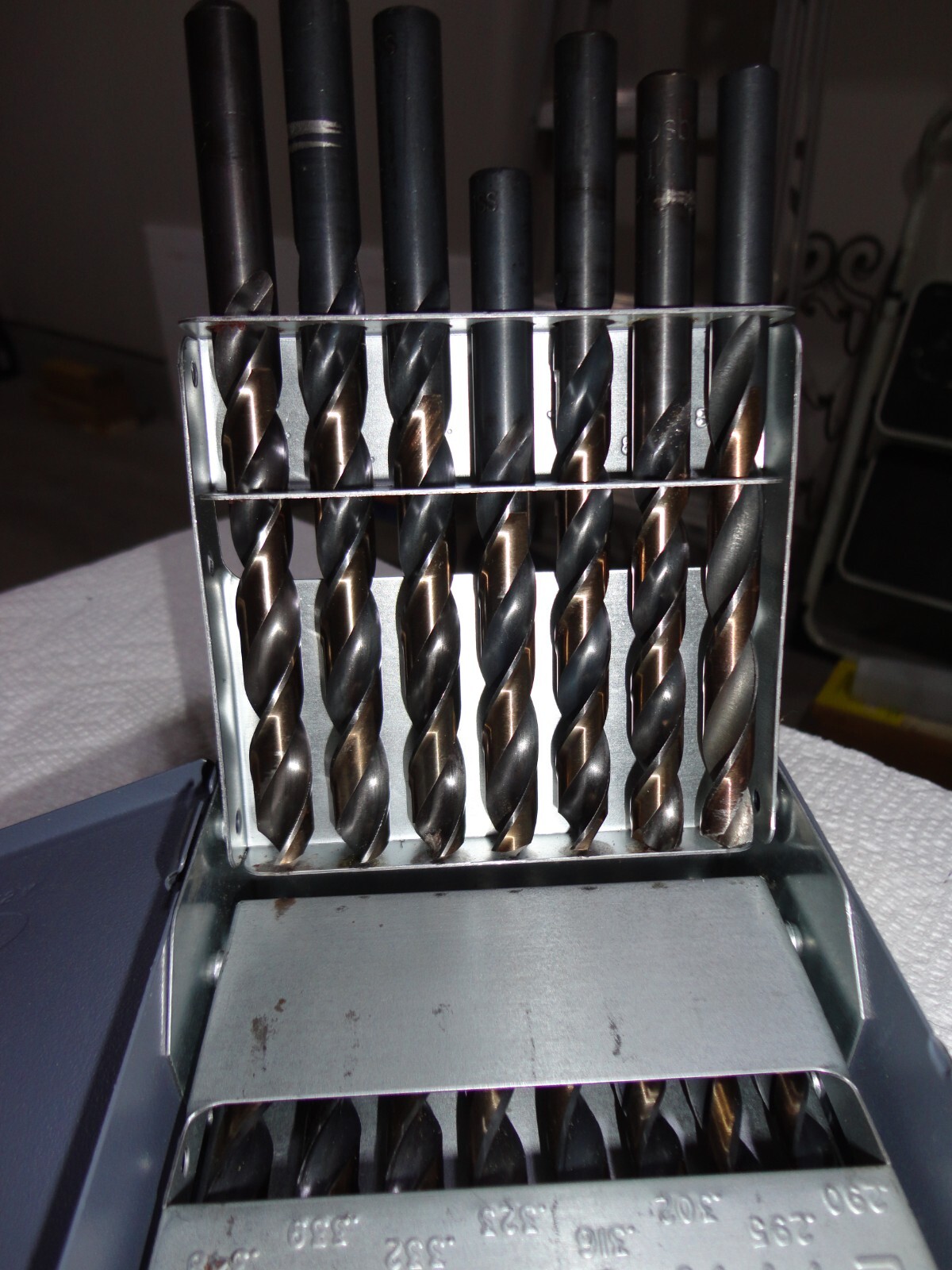 HUOT 26 Piece Letter Drill Set . Black and Gold HSS . eBay