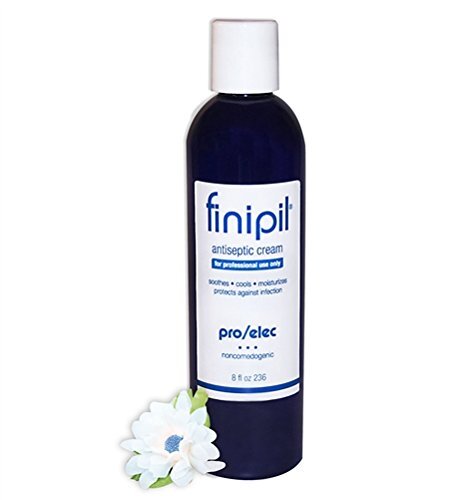 Crema Antiseptica Finipil Pro Electrico 8 Oz Para Depilacion Y Confort