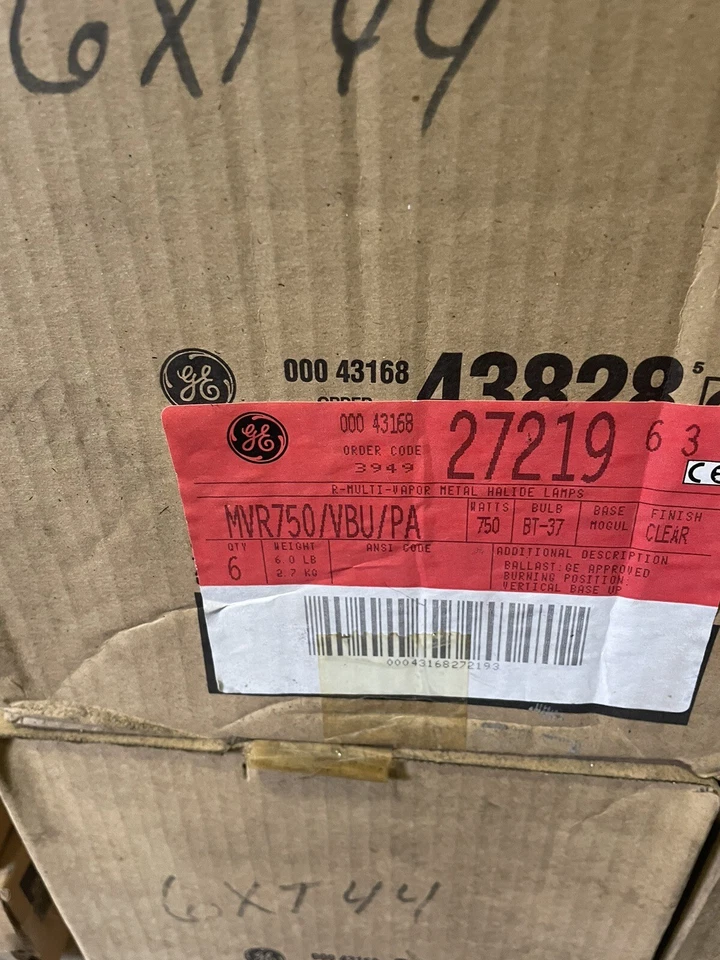 27219 MVR 750/VBU/PA Multi Vapor Metal Halide Lamp - Image 2 of 2
