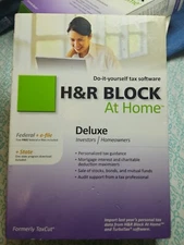 2010 H&R Block At Home Deluxe  Federal+e-file+State