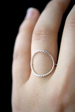 Minimalist Ring Solid 925 Sterling Silver Band Ring Handmade Ring All Size SSS-7