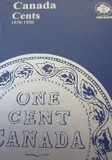 Set of Canada Large Cents Coin - UNI-Safe Folder. (1859 - 1920) RJ