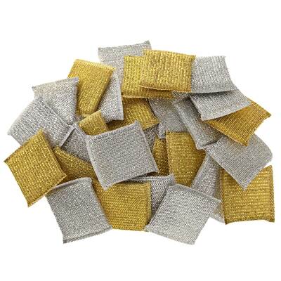 Topfreiniger Lurex Pfannenkratzer Scheuerschwamm Putzschwamm Schwämmchen Pads
