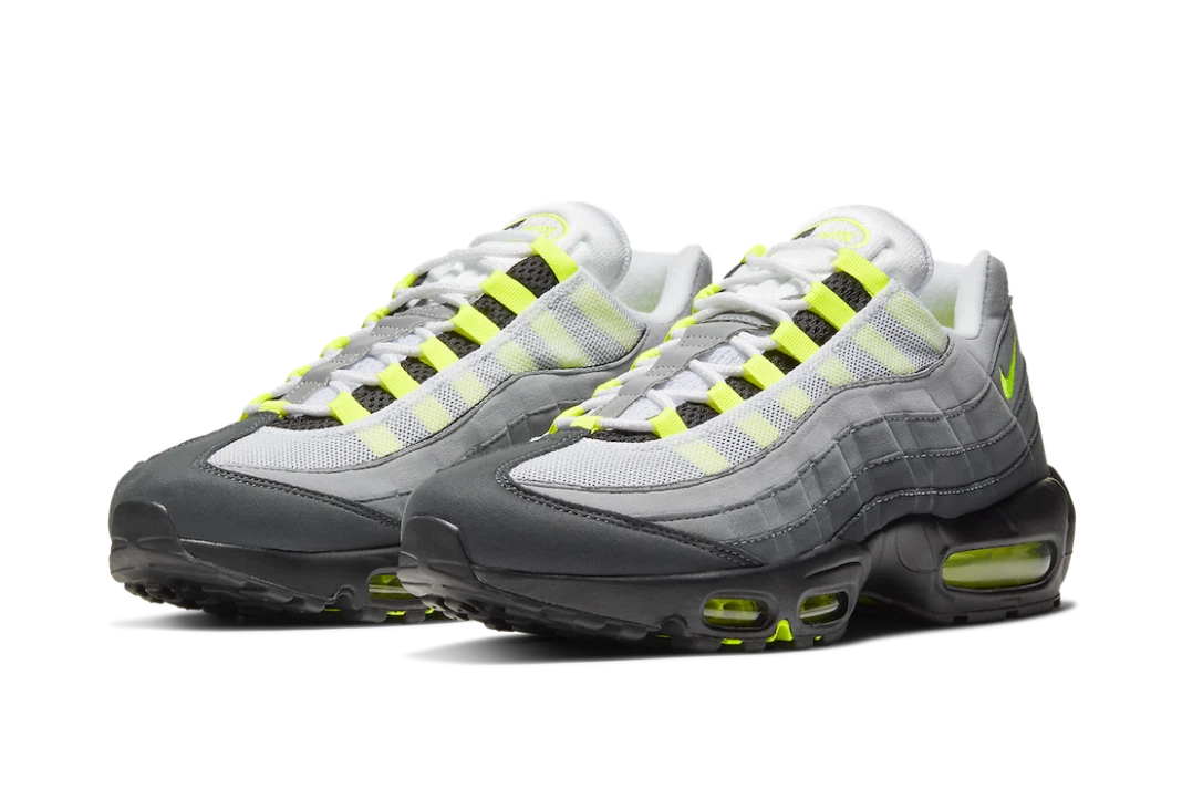 Nike Max 95 OG Neon Sneakers New Various Men&#039;s Sizes CT1689-001 | eBay