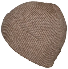Best Winter Hats Tight Rib Knit Solid Color Cuffed Plush Lined Beanie Cap