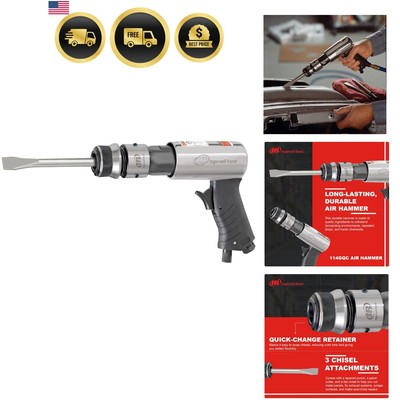 Air Hammer Chisel Set Power Tool for Metal Cutting Auto Body Repairs
