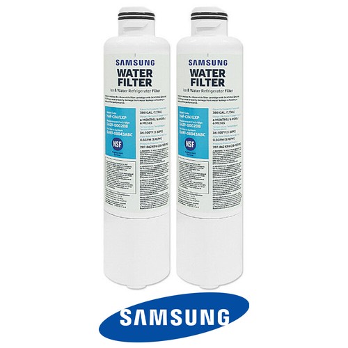 2 X Genuine Samsung Fridge Water Filter/DA2900020B/HAFCIN/EXP/DA97