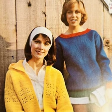 Columbia Minerva Sweaters Crochet and Knit Patterns