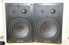 Pair Grundig High Fidelity Box 8000 4-8 Ohm 100W Bookshelf Speakers in Black