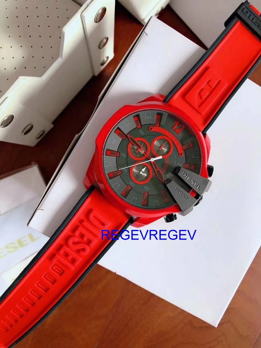 Diesel DZ4526 Mega Chief Chronograph Quartz 100M Men s Watch eBay