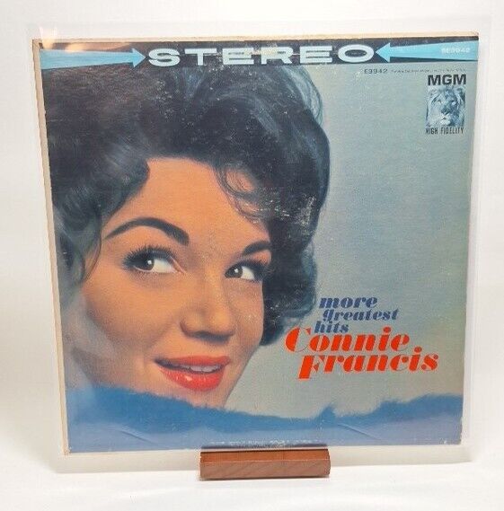 Connie Francis Album Vinyl More Greatest Hits MGM Records E3942 High Fidelity