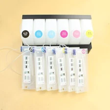 Inkjet plotter Bulk ink system CISS without chip for Mutoh / Mimaki / Roland