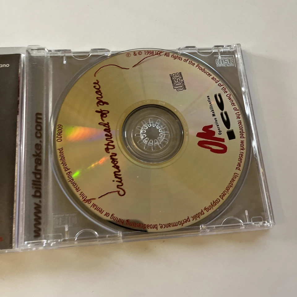 Bill Drake - Crimson Thread Of Grace (CD, 2000) - Imagem 4 de 4