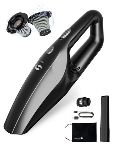 Handheld Vacuum Cordless, Mini Car Vacuum Cleaner High Power, Small Hand Vacu...-image