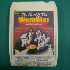 8 track cartridge BEST OF THE WOMBLES , NOT SERVICED