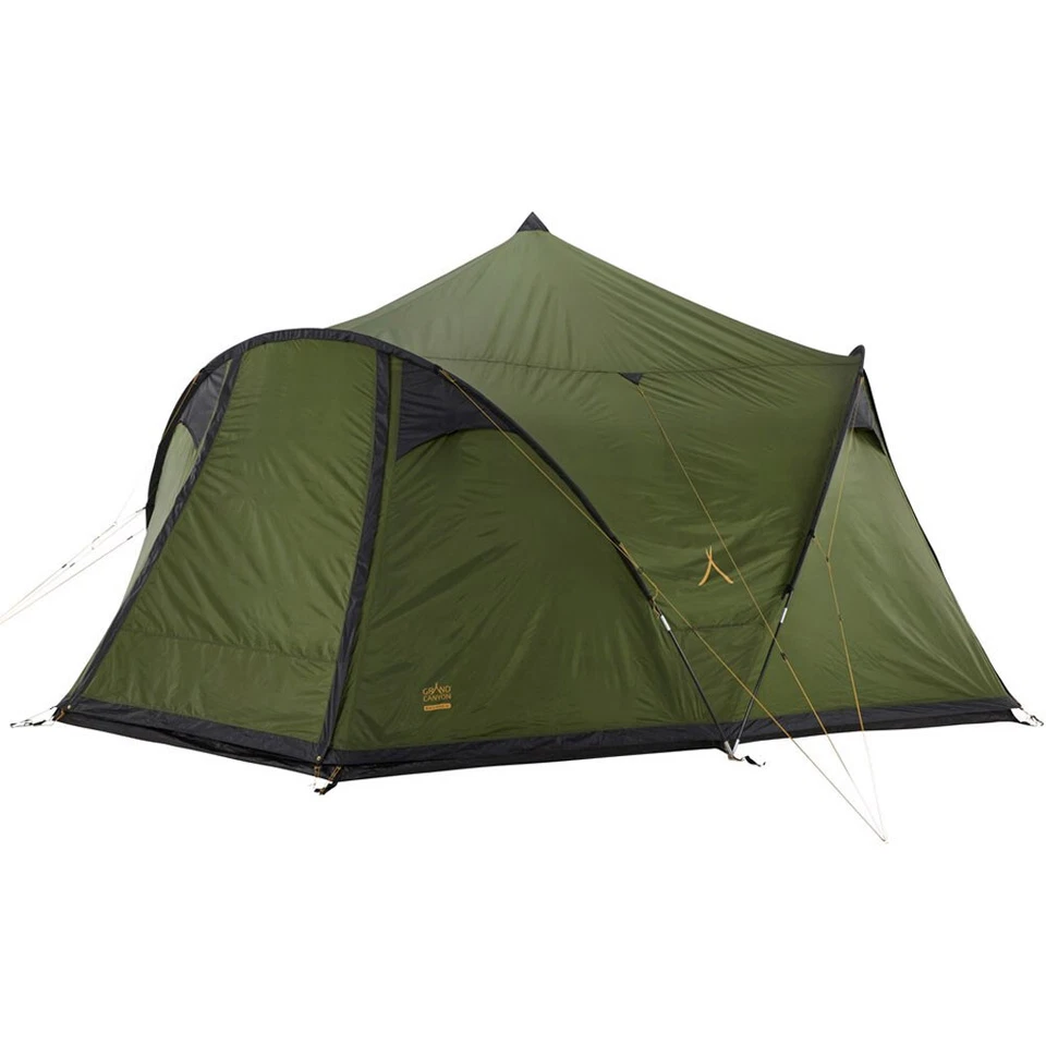 GRAND CANYON Black Knob 10 Tienda Tipi Tienda de la Familia Camping Oliva - Imagen 3 de 4