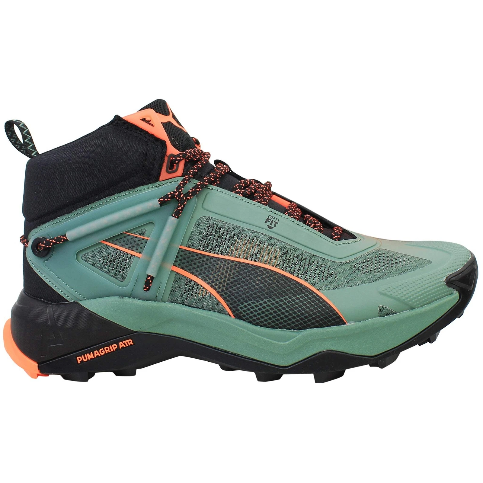 Puma Explore Nitro Mid Lace-Up Green Synthetic Mens Hiking Shoes 377858_06