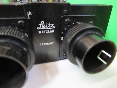 LEITZ DIALUX GERMANY HEAD BINOCULAR MICROSCOPE PART OPTICS AS