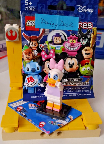 NUOVO E COMPLETO LEGO 71012 DISNEY Series 1 MARGHERITA #9 Minifig da collezione CMF - Foto 8 di 9