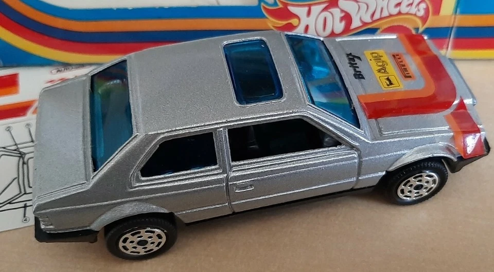 # HOT WHEELS # MASERATI BITURBO ARGENTO, Scala 1/43, SUPERMINT IN BOX - Immagine 2 di 4