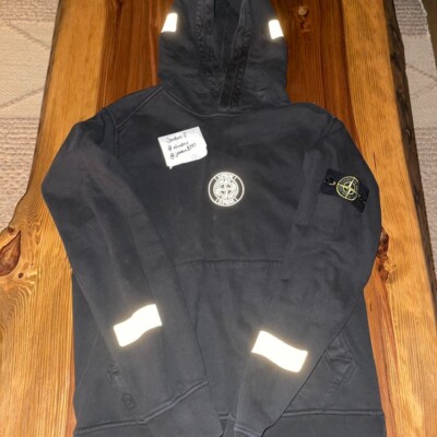 Supreme Stone Island Hoodie pullover reflective Size M | eBay