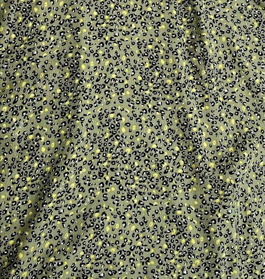 Calvin Klein Jeans Printed A-Line Dress - Micro Leopard