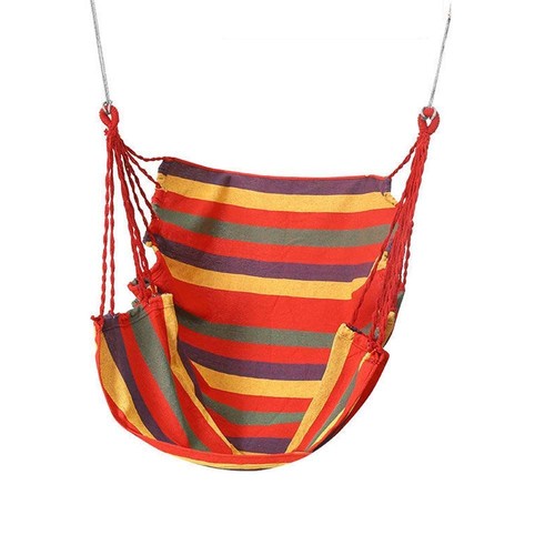 Chair 120KG Home Fabric Hammock Chair Swing Seat Hammock Swings Hanging Hammock - Picture 8 of 13