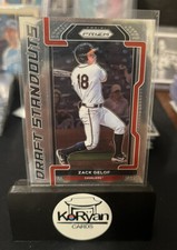 Zack Gelof 2021 Panini Prizm Draft Picks Baseball Draft Standouts Rc QTY