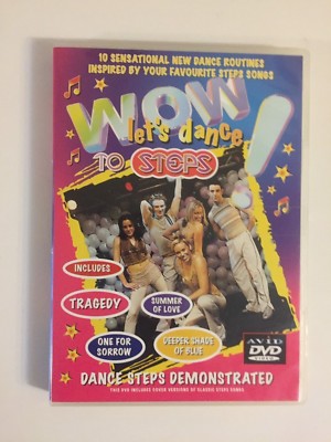 WOW LETS DANCE TO STEPS, Dance Steps Demonstrated, DVD, DVD