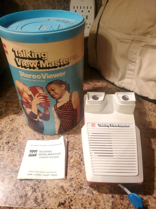 GAF Talking viewmaster 1978 Original Packaging , Tested and Works