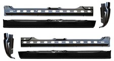 Inner Outer Rocker Panel Cab Corner Kit For 02-08 Dodge Ram Pickup Quad Cab