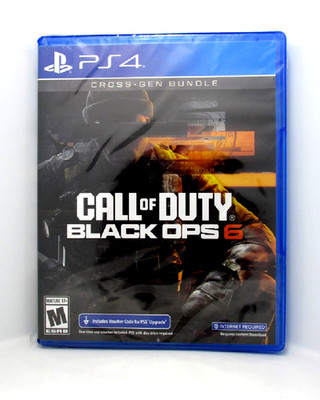 Call Of Duty: Black Ops 6 CROSS GEN BUNDLE (PlayStation 4, 2024) NEW/SEALED 
