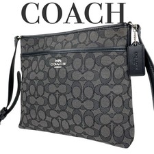 Mint COACH 29960 shoulder bag/crossbody bag in black. Canvas and leather