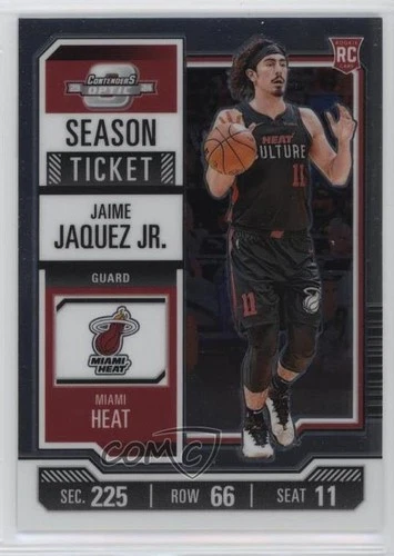 2023-24 Panini Contenders Optic Season Ticket Jaime Jaquez Jr #67 Rookie RC 0jn9