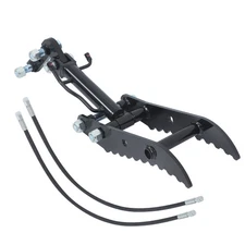 Fit For Mini Excavators Small Digger Attachment Kits Hydraulic Thumb Clip Clamp