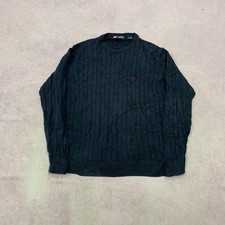 Chaps knitted jumper Chunky knit sweater Men's L