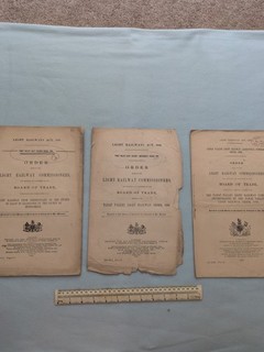 Tanat Valley Light Railway Orders Porthywaen To Llangynog 1898 1901 1908