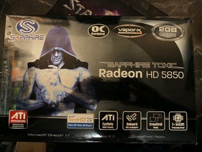 Sapphire Amd ATI Radeon Hd5850 2gb Ovp Toxic