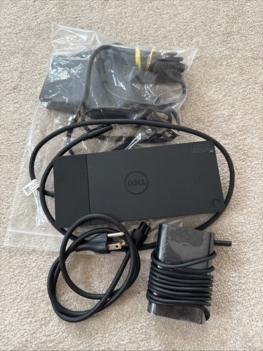 USED Dell WD19TB Thunderbolt Docking Station Dock Include 180W AC Power Adapter