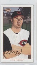 2002 Topps 206 Mini Black Polar Bear Back Adam Dunn (Portrait) #187 5x8